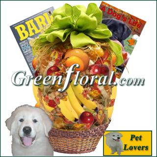 The Dog Lover\'s Fruit Basket