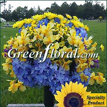 Silk Cemetery Arrangement-FFCEM-1000-07