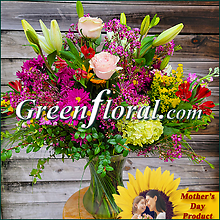 The Natchez Mother`s Day Vase