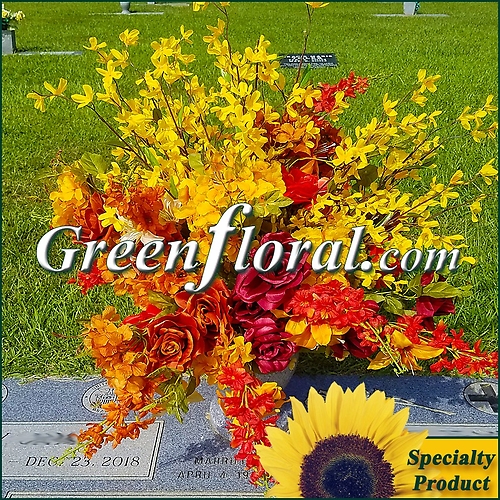 Silk Cemetery Arrangement-FFCEM-1000-62