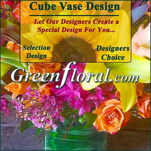 Our Designer\'s Cube Vase Design