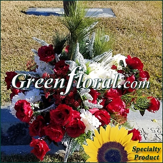 Silk Cemetery Arrangement-FFCEM-1000-38