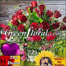 The Mother\'s Day Bastille 2 Dozen Bowl (Available in 4 Colors.)