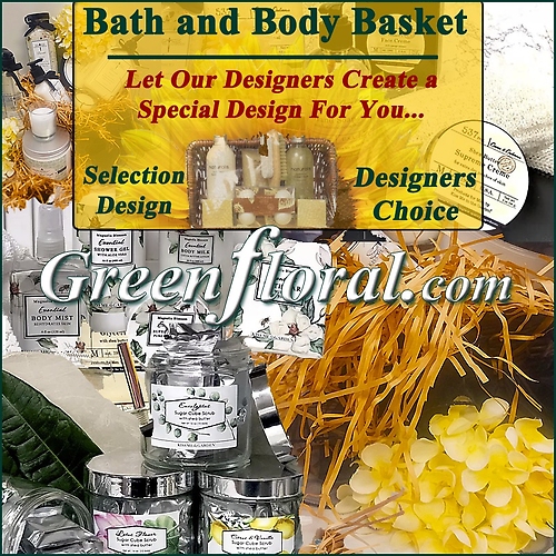 Our Designer\'s Bath and Body Basket