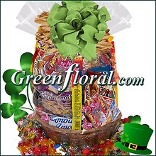 The St. Patrick\'s Day SnackFood Basket