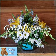 The Farmington Baby Boy Cube Design