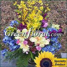 Silk Cemetery Arrangement-FFCEM-1000-09