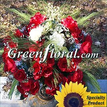 Silk Cemetery Arrangement-FFCEM-1000-08