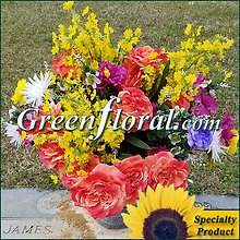 Silk Cemetery Arrangement-FFCEM-1000-42
