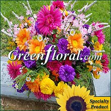 Silk Cemetery Arrangement-FFCEM-1000-23