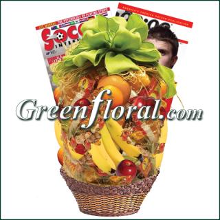 Soccer Fruit Basket