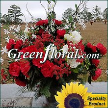 Silk Cemetery Arrangement-FFCEM-1000-17