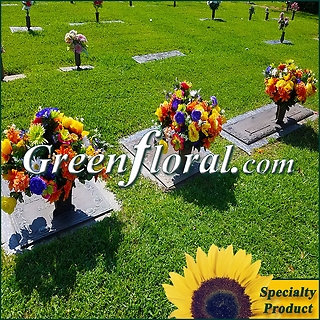 Silk Cemetery Arrangement-FFCEM-1000-59
