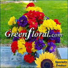 Silk Cemetery Arrangement-FFCEM-1000-57