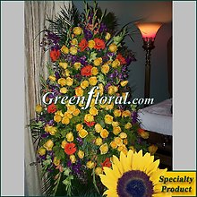 The B. McGee Yellow Rose Accent Family Design