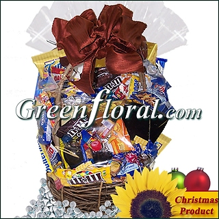 The Chocolate & Snack Food Christmas Basket