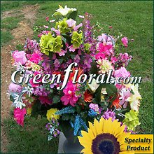 Silk Cemetery Arrangement-FFCEM-1000-11