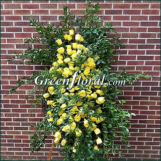 The Timmons Yellow Rose Grapevine Tribute Design