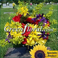 Silk Cemetery Arrangement-FFCEM-1000-29