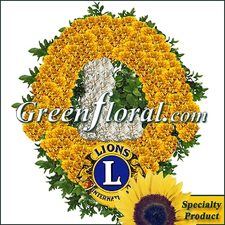 The Lions Floral Emblem
