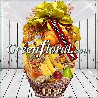 The Father`s Day Ole Fashion Fruit Basket
