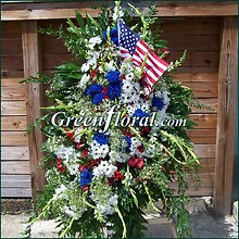 The E. W. Fletcher Patriotic Easel Design