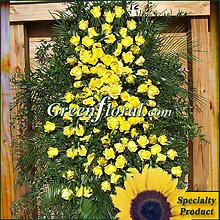 The C. B. Davis Yellow Rose Design