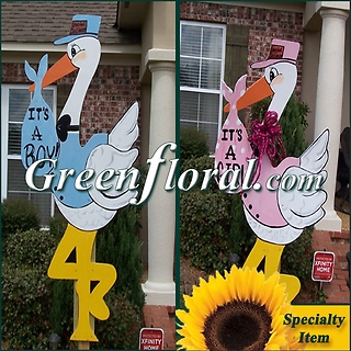 Wooden Stork Rental: 4\' and 6\' Options (Local Area Only)