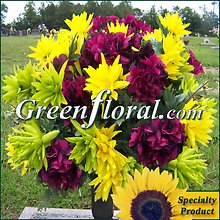 Silk Cemetery Arrangement-FFCEM-1000-14